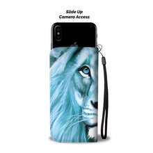 Load image into Gallery viewer, Amazing Lion Print Wallet Case-Free Shipping