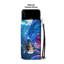 Load image into Gallery viewer, Amazing Fish Print Wallet Case-Free Shipping
