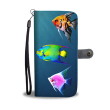 Load image into Gallery viewer, AngelFish Print Wallet Case-Free Shipping