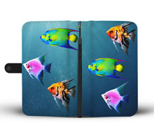 Load image into Gallery viewer, AngelFish Print Wallet Case-Free Shipping