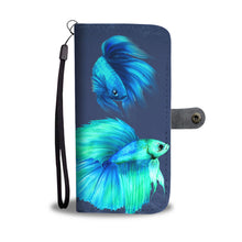 Load image into Gallery viewer, Betta Fish (Siamese Fighting Fish) Print Wallet Case-Free Shipping