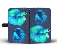 Load image into Gallery viewer, Betta Fish (Siamese Fighting Fish) Print Wallet Case-Free Shipping