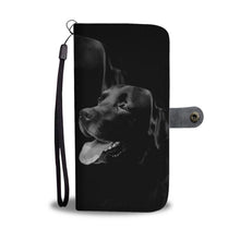 Load image into Gallery viewer, Amazing Black Labrador Dog Print Wallet Case-Free Shipping