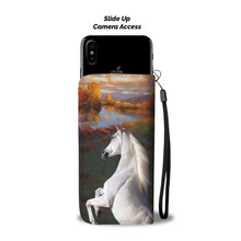 Load image into Gallery viewer, Arabian horse Print Wallet Case-Free Shipping