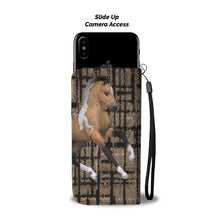 Load image into Gallery viewer, American Quarter Horse Print Wallet Case-Free Shipping