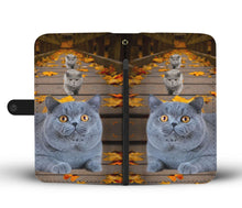 Load image into Gallery viewer, Amazing British Shorthair Cat Print Wallet Case-Free Shipping