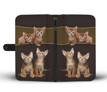 Load image into Gallery viewer, Abyssinian cat Print Wallet Case-Free Shipping