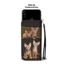 Load image into Gallery viewer, Abyssinian cat Print Wallet Case-Free Shipping