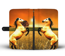 Load image into Gallery viewer, Andalusian horse Wallet Case- Free Shipping