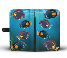 Load image into Gallery viewer, Achilles Tang (Acanthurus Achilles) Fresh Water Fish Print Wallet Case-Free Shipping