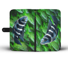 Load image into Gallery viewer, African Cichlid Fish Print Wallet Case-Free Shipping