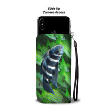 Load image into Gallery viewer, African Cichlid Fish Print Wallet Case-Free Shipping