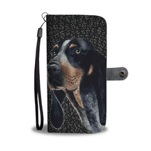 Load image into Gallery viewer, Amazing Bluetick Coonhound Dog Print Wallet Case-Free Shipping