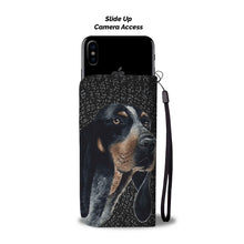 Load image into Gallery viewer, Amazing Bluetick Coonhound Dog Print Wallet Case-Free Shipping