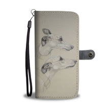 Load image into Gallery viewer, Amazing Whippet Dog Print Wallet Case-Free Shipping