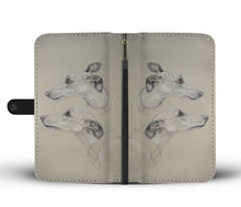 Load image into Gallery viewer, Amazing Whippet Dog Print Wallet Case-Free Shipping