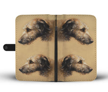 Load image into Gallery viewer, Amazing Irish Wolfhound Dog Print Wallet Case-Free Shipping