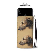 Load image into Gallery viewer, Amazing Irish Wolfhound Dog Print Wallet Case-Free Shipping