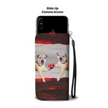 Load image into Gallery viewer, Border Terrier Love Print Wallet Case-Free Shipping