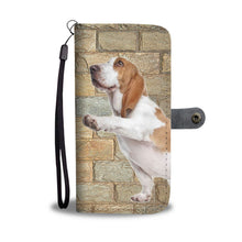 Load image into Gallery viewer, Basset Hound Print Wallet Case- Free Shipping