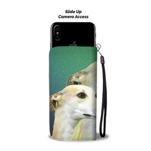 Load image into Gallery viewer, Amazing Whippet Dog Print Wallet Case-Free Shipping