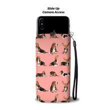Load image into Gallery viewer, Basset Hound Dog 2nd Pattern Print Wallet Case-Free Shipping
