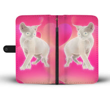 Load image into Gallery viewer, Amazing Devon Rex Cat Print Wallet Case-Free Shipping