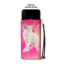 Load image into Gallery viewer, Amazing Devon Rex Cat Print Wallet Case-Free Shipping