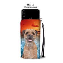 Load image into Gallery viewer, Border Terrier Print Wallet Case- Free Shipping