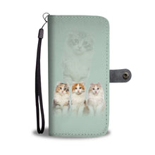 Load image into Gallery viewer, American Curl Cat Print Wallet Case-Free Shipping