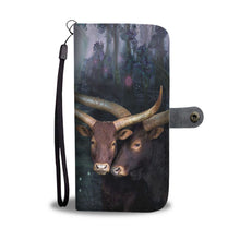Load image into Gallery viewer, Ankole Watusi Cattle (Cow) Print Wallet Case-Free Shipping