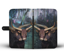 Load image into Gallery viewer, Ankole Watusi Cattle (Cow) Print Wallet Case-Free Shipping