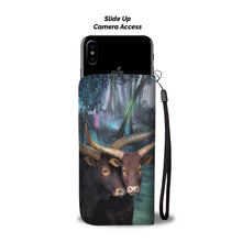 Load image into Gallery viewer, Ankole Watusi Cattle (Cow) Print Wallet Case-Free Shipping