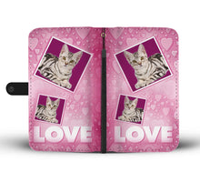 Load image into Gallery viewer, American Shorthair Cat Print Wallet Case-Free Shipping