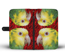 Load image into Gallery viewer, Amazon Parrot Print Wallet Case-Free Shipping