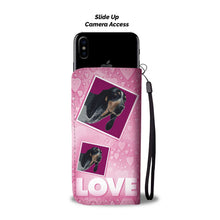 Load image into Gallery viewer, Bluetick Coonhound Dog with Love Print Wallet Case-Free Shipping