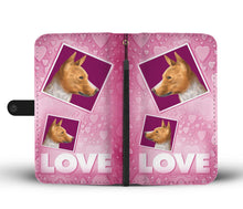 Load image into Gallery viewer, Basenji Dog with Love Print Wallet Case-Free Shipping