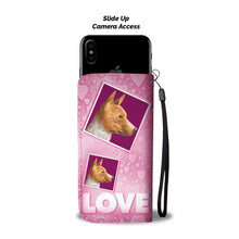 Load image into Gallery viewer, Basenji Dog with Love Print Wallet Case-Free Shipping