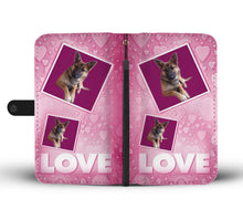 Load image into Gallery viewer, Belgian Malinois Dog with Love Print Wallet Case-Free Shipping