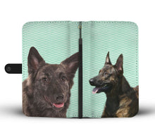 Load image into Gallery viewer, Amazing Dutch Shepherd Dog Pattern Print Wallet Case-Free Shipping