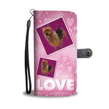 Load image into Gallery viewer, Australian Terrier Dog with Love Print Wallet Case-Free Shipping