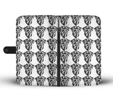 Load image into Gallery viewer, Amazing Labrador Retriever Dog Black&amp;White Pattern Print Wallet Case-Free Shipping