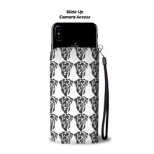 Load image into Gallery viewer, Amazing Labrador Retriever Dog Black&amp;White Pattern Print Wallet Case-Free Shipping