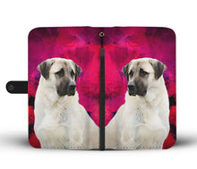 Load image into Gallery viewer, Anatolian Shepherd On Pink Print Wallet Case- Free Shipping
