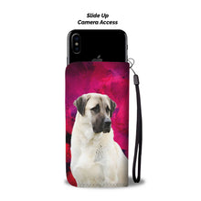 Load image into Gallery viewer, Anatolian Shepherd On Pink Print Wallet Case- Free Shipping