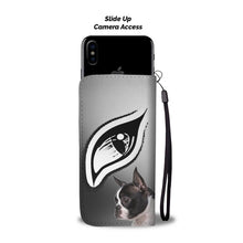 Load image into Gallery viewer, Boston Terrier Eyes Print Wallet Case-Free Shipping