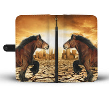 Load image into Gallery viewer, Belgian Horse Print Wallet Case- Free Shipping
