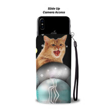 Load image into Gallery viewer, Amazing Somali Cat Print Wallet Case-Free Shipping