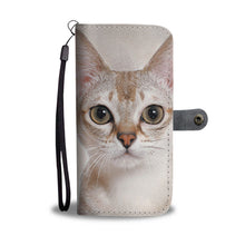 Load image into Gallery viewer, Amazing Singapura Cat Print Wallet Case-Free Shipping