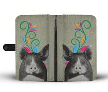Load image into Gallery viewer, Berkshire pig Print Wallet Case-Free Shipping